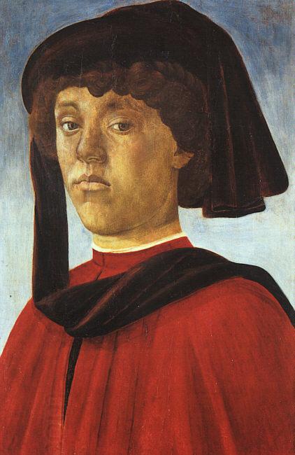 BOTTICELLI, Sandro Portrait of a Young Man fddg China oil painting art